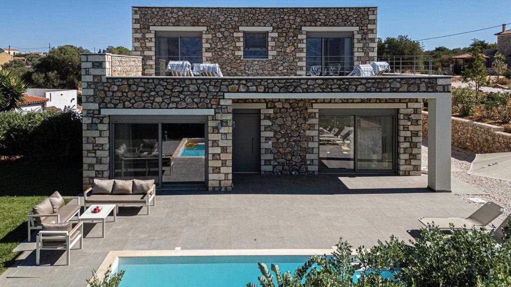 stone build house